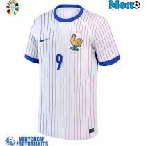 France Olivier Giroud #9 Replica Away Shirt Euro 2024 Short Sleeve